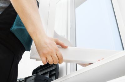 Vinyl Windows Installation detail